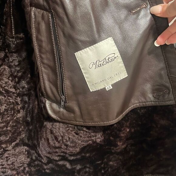 Valstar Milano Shearling Coat Men’s 48 - Picture 9 of 13